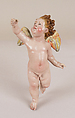 Cherub, Polychromed terracotta, Italian, Naples