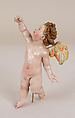 Cherub, Polychromed terracotta, Italian, Naples