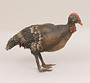 Fowl, Polychromed terracotta, Italian, Naples
