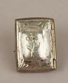 Silver snuffbox, Silver, Italian, Naples