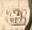 Fish-form spice container (Besamim), Silver, foil-backed glass, Austrian, Vienna