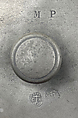 Canister with cover, Pewter, Swiss