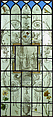 Man Addressing a Crowd (one of two), Stained glass, Dutch