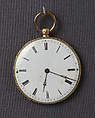 Watch, Watchmaker: Firm of D. Bachelard et Fils, Gold, enamel, steel, Swiss, Geneva