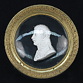 Friedrich Wilhelm III of Prussia (1770–1840, r. 1797–1840), Désprez (active 1773–after 1815), Glass, biscuit porcelain; gilded copper, French, Paris