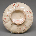 Tazza, Maiolica (tin-glazed earthenware), lustered, Italian, Gubbio