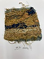 Vertical panel, Silk and metal thread, Chinese, for Portuguese market