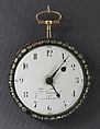 Watch, Watchmaker: Firm of Veigneur Frères (1770–1800), Gold, enamel, zircons, silver, steel, Swiss, Geneva