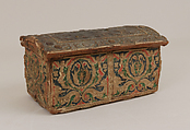 Casket, Pearwood (pastiglia), Italian, Ferrara