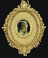 Medallion, Glass, French