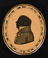 Medallion, Rauert, Verre églomisé, probably Russian