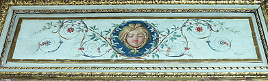 Boudoir from the Hôtel de Crillon, Pierre-Adrien Paris (French, 1747–1819), Oak, painted and gilded, French, Paris
