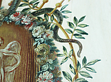 Boudoir from the Hôtel de Crillon, Pierre-Adrien Paris (French, 1747–1819), Oak, painted and gilded, French, Paris