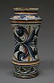 Albarello, Maiolica (tin-glazed earthenware), Italian, Faenza