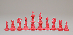 Chessmen (32), Bone, ivory, British