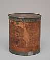 Chessmen (30) and box, Carved by Byron W. Stanton, Wood, American