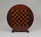 Chessboard, Mahogany and fruitwood, French