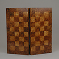 Chess box-board, Bird's eye sycamore, Russian