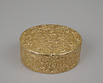 Snuffbox, Jean Moynat (French, master 1745, died 1761), Gold, French, Paris