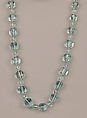 Necklace, Aquamarine, European