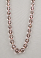 Necklace, Pink beryl, European