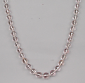 Necklace, Pink beryl, European