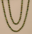 Necklace (rope), Jade, European
