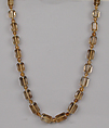 Necklace, Topaz quartz, European
