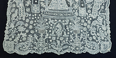 Benediction veil, Bobbin lace, Flemish