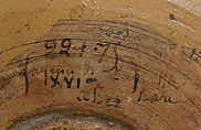 Plate, Lead-glazed earthenware, Northern Italian, possibly Emilia