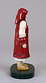 Russian peasant girl, Peter Carl Fabergé (1846–1920), Jasper, sapphire, purpurine, nephrite, jade, Russian, St. Petersburg