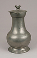 Pitcher, C Duflos (French, active Le Mans mid-18th c.), Pewter, French, Le Mans