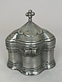 Chrismatory (?), Pewter, French