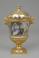Sugar bowl with cover, part of Breakfast Service (déjeuner), Sèvres Manufactory (French, 1740–present), Hard-paste porcelain, French, Sèvres