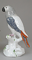 Parrot, Meissen Manufactory (German, 1710–present), Hard-paste porcelain, German, Meissen