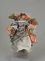 Angel, Polychromed terracotta head; wooden limbs and wings; body of wire wrapped in tow; various fabrics, Italian, Naples