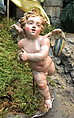 Cherub, Polychromed terracotta, Italian, Naples