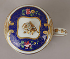 Cup with cover (pot à jus), Sèvres Manufactory (French, 1740–present), Soft-paste porcelain, French, Sèvres