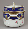 Ice pail with cover and liner (seau à glace), Sèvres Manufactory (French, 1740–present), Soft-paste porcelain, French, Sèvres