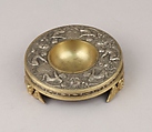 Saltcellar, Silver on base metal, German