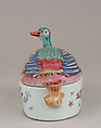 Tureen with cover, Hard-paste porcelain, Chinese, possibly for Portuguese market