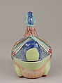 Tureen with cover, Hard-paste porcelain, Chinese, possibly for Portuguese market