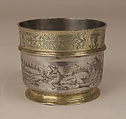 Cup, Possibly by Vinzenz Hofer (active 1542–68), Silver, parcel gilt, Austrian, Salzburg