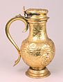 Flagon, Elkington & Co. British, Silver on base metal, British, Birmingham, after British, London original