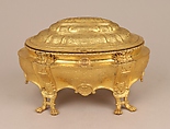 Casket, Johann Ludwig II Biller  German, Gold, British, Birmingham, after German, Augsburg original