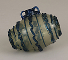 Flask, Glass, possibly French or German