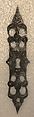 Escutcheon, Iron, German