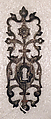 Escutcheon of lock, Iron, German