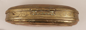 Tobacco box, Brass, Dutch