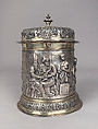 Tankard, Hans Jacob Mair (ca. 1641–1719), Silver gilt, German, Augsburg